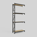 Longspan Metal Shelving - 3100mm High - Add-On Bay - Particleboard Shelf