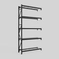Longspan Metal Shelving - 3100mm High - Add-On Bay - Mesh Shelf