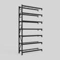 Longspan Metal Shelving - 3100mm High - Add-On Bay - Mesh Shelf