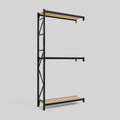 Longspan Metal Shelving - 3100mm High - Add-On Bay - Particleboard Shelf