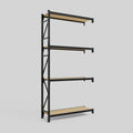 Longspan Metal Shelving - 3100mm High - Add-On Bay - Particleboard Shelf