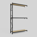 Longspan Metal Shelving - 3100mm High - Add-On Bay - Particleboard Shelf