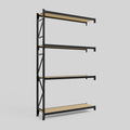 Longspan Metal Shelving - 3100mm High - Add-On Bay - Particleboard Shelf