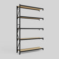 Longspan Metal Shelving - 3100mm High - Add-On Bay - Particleboard Shelf