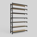 Longspan Metal Shelving - 3100mm High - Add-On Bay - Particleboard Shelf