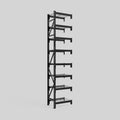 Longspan Metal Shelving - 3100mm High - Add-On Bay - Mesh Shelf