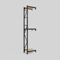 Longspan Metal Shelving - 3100mm High - Add-On Bay - Particleboard Shelf