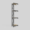 Longspan Metal Shelving - 3100mm High - Add-On Bay - Particleboard Shelf