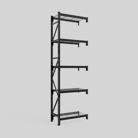 Longspan Metal Shelving - 3100mm High - Add-On Bay - Mesh Shelf