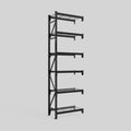 Longspan Metal Shelving - 3100mm High - Add-On Bay - Mesh Shelf