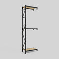 Longspan Metal Shelving - 3100mm High - Add-On Bay - Particleboard Shelf