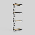 Longspan Metal Shelving - 3100mm High - Add-On Bay - Particleboard Shelf