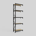 Longspan Metal Shelving - 3100mm High - Add-On Bay - Particleboard Shelf