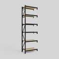 Longspan Metal Shelving - 3100mm High - Add-On Bay - Particleboard Shelf