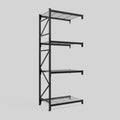Longspan Metal Shelving - 3100mm High - Add-On Bay - Mesh Shelf