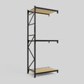Longspan Metal Shelving - 3100mm High - Add-On Bay - Particleboard Shelf
