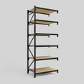 Longspan Metal Shelving - 3100mm High - Add-On Bay - Particleboard Shelf