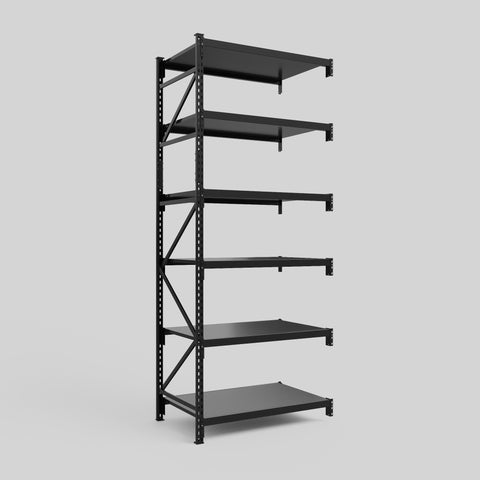 Longspan Metal Shelving - 3100mm High - Add-On Bay - Steel Shelf