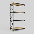 Longspan Metal Shelving - 3100mm High - Add-On Bay - Particleboard Shelf