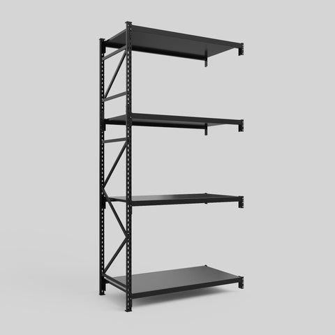 Longspan Metal Shelving - 3100mm High - Add-On Bay - Steel Shelf