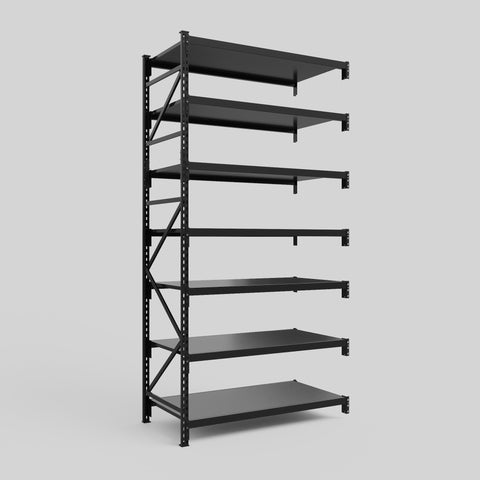 Longspan Metal Shelving - 3100mm High - Add-On Bay - Steel Shelf