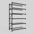 Longspan Metal Shelving - 3100mm High - Add-On Bay - Mesh Shelf