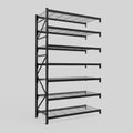Longspan Metal Shelving - 3100mm High - Add-On Bay - Mesh Shelf