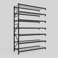Longspan Metal Shelving - 3100mm High - Add-On Bay - Mesh Shelf