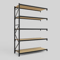 Longspan Metal Shelving - 3100mm High - Add-On Bay - Particleboard Shelf