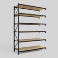 Longspan Metal Shelving - 3100mm High - Add-On Bay - Particleboard Shelf