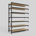 Longspan Metal Shelving - 3100mm High - Add-On Bay - Particleboard Shelf