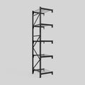 Longspan Metal Shelving - 3100mm High - Add-On Bay - Mesh Shelf