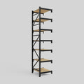 Longspan Metal Shelving - 3100mm High - Add-On Bay - Particleboard Shelf