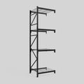 Longspan Metal Shelving - 3100mm High - Add-On Bay - Mesh Shelf