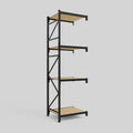 Longspan Metal Shelving - 3100mm High - Add-On Bay - Particleboard Shelf