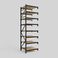 Longspan Metal Shelving - 3100mm High - Add-On Bay - Particleboard Shelf