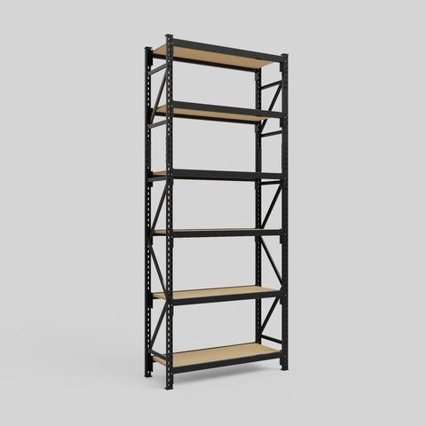 Longspan Metal Shelving - 3100mm High - Full Bay - Particleboard Shelf
