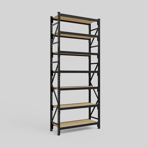 Longspan Metal Shelving - 3100mm High - Full Bay - Particleboard Shelf