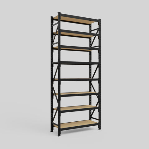 Longspan Metal Shelving - 3100mm High - Full Bay - Particleboard Shelf