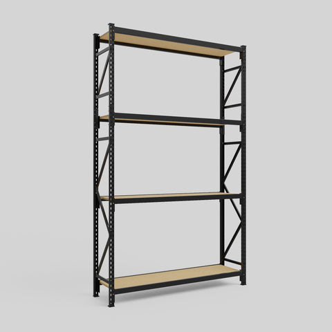 Longspan Metal Shelving - 3100mm High - Full Bay - Particleboard Shelf