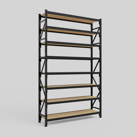 Longspan Metal Shelving - 3100mm High - Full Bay - Particleboard Shelf