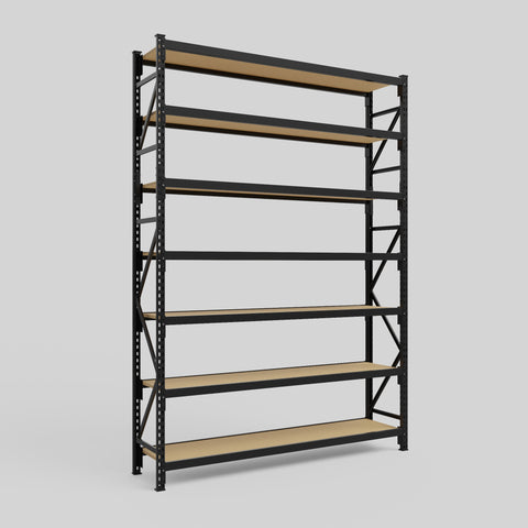 Longspan Metal Shelving - 3100mm High - Full Bay - Particleboard Shelf