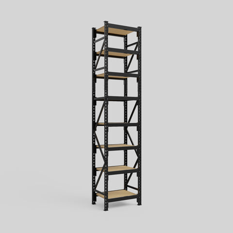 Longspan Metal Shelving - 3100mm High - Full Bay - Particleboard Shelf