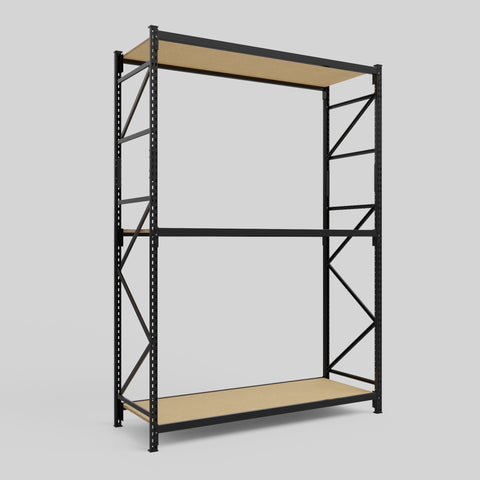 Longspan Metal Shelving - 3100mm High - Full Bay - Particleboard Shelf