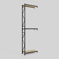 Longspan Metal Shelving - 4200mm High - Add-On Bay - Particleboard Shelf