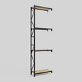 Longspan Metal Shelving - 4200mm High - Add-On Bay - Particleboard Shelf