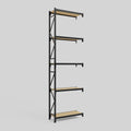 Longspan Metal Shelving - 4200mm High - Add-On Bay - Particleboard Shelf