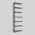 Longspan Metal Shelving - 4200mm High - Add-On Bay - Particleboard Shelf