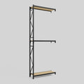 Longspan Metal Shelving - 4200mm High - Add-On Bay - Particleboard Shelf