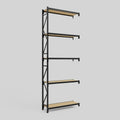 Longspan Metal Shelving - 4200mm High - Add-On Bay - Particleboard Shelf